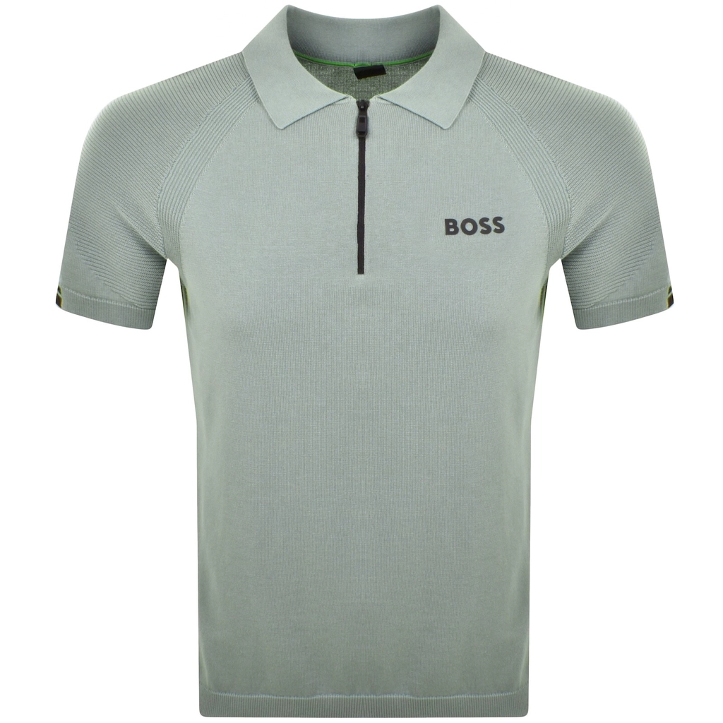Boss Athleisure BOSS Perform Max Knit Polo Green